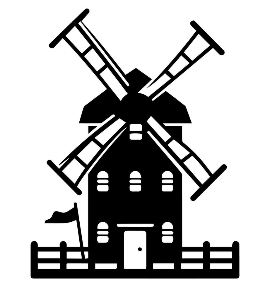 windmill vector icon website ux ui