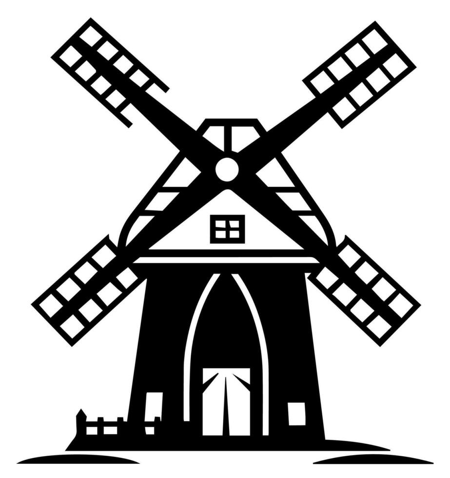 windmill vector icon website ux ui
