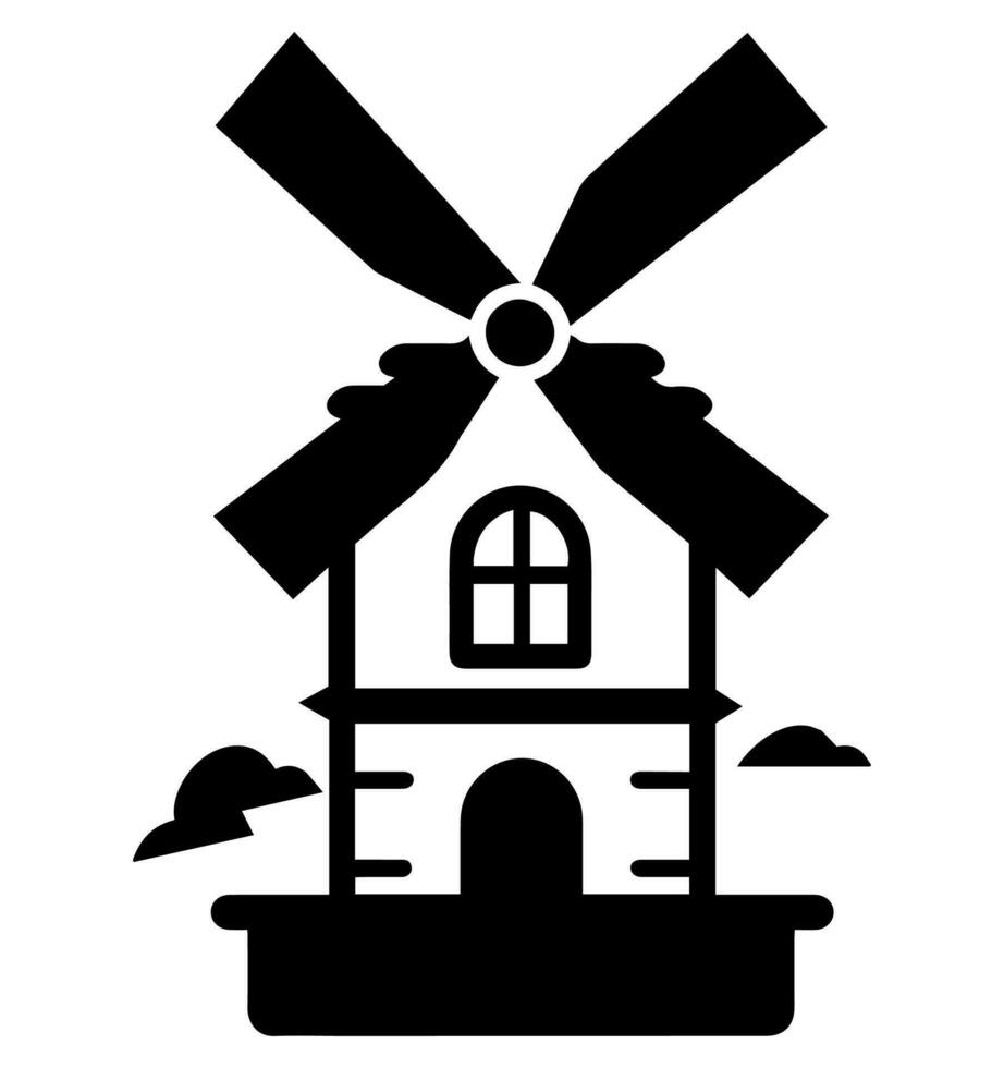 windmill vector icon website ux ui