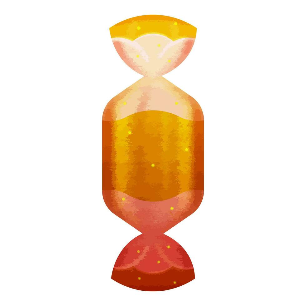 Toffee Illustration, Isolated Element. vector