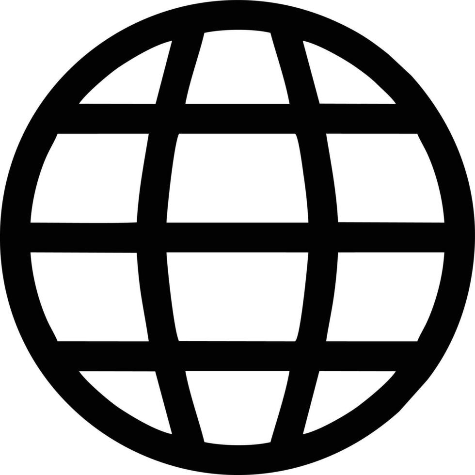Globe planet earth icon symbol vector image