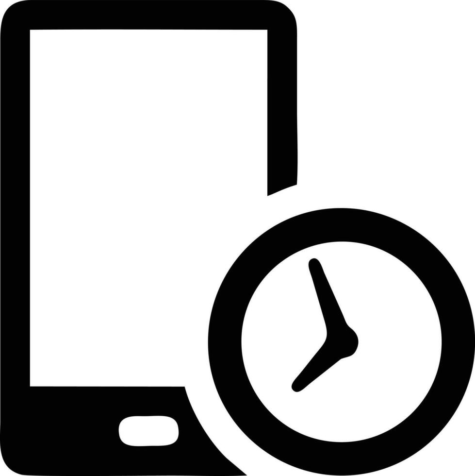 Clock icon symbol design image. Illustration of the alarm watch time isolated vector image. EPS 10
