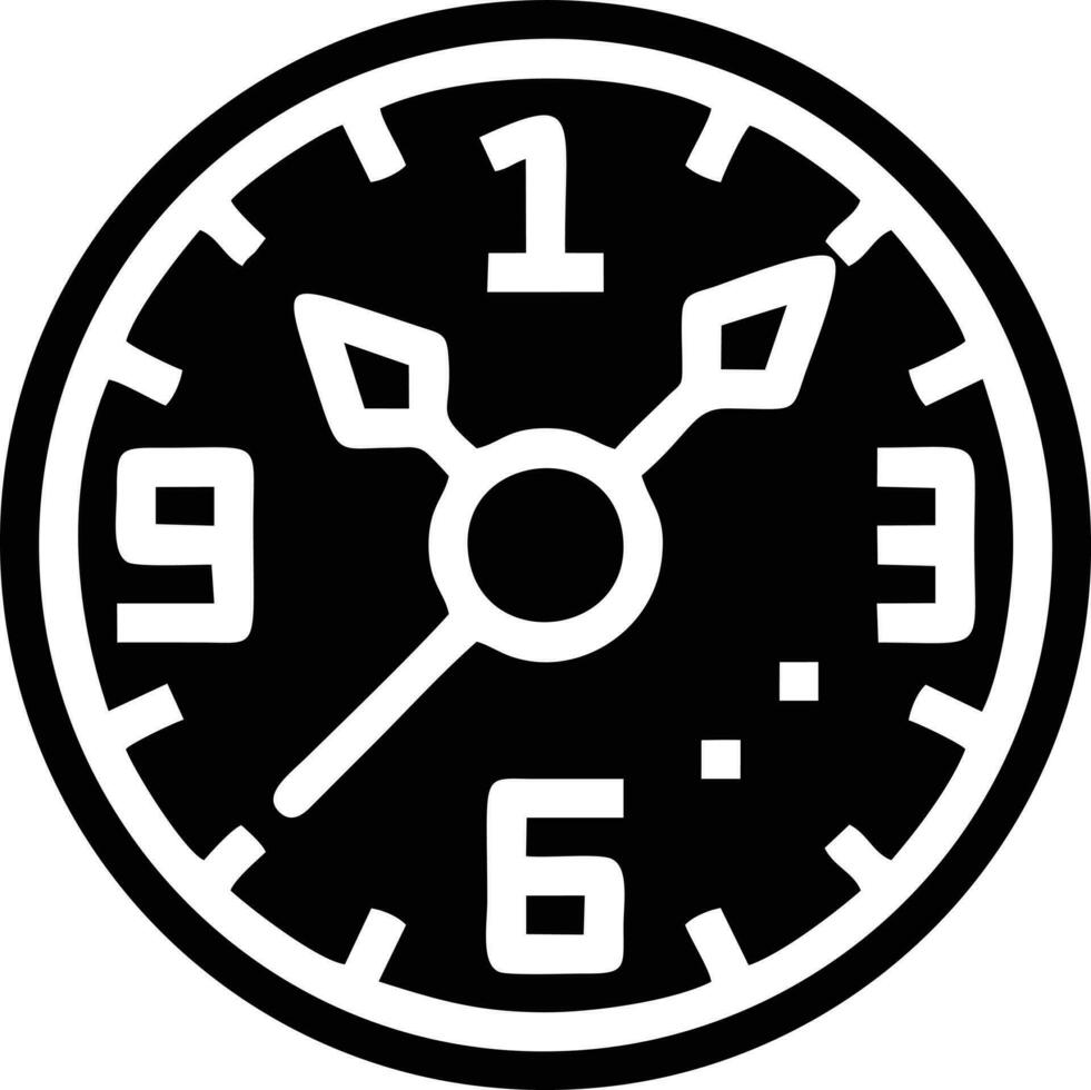 reloj icono símbolo diseño imagen. ilustración de el alarma reloj hora aislado vector imagen. eps 10