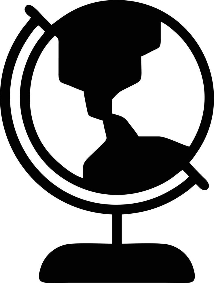 Globe planet earth icon symbol vector image