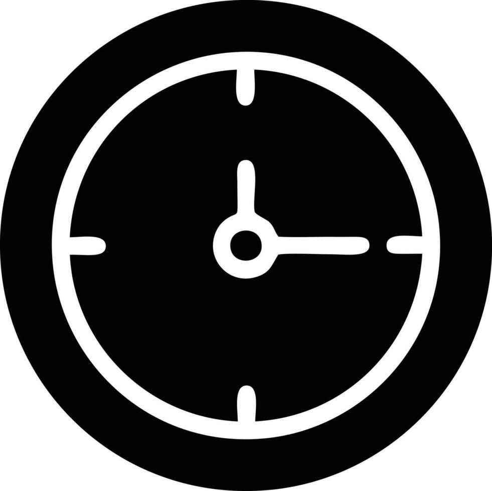 Clock icon symbol design image. Illustration of the alarm watch time isolated vector image. EPS 10