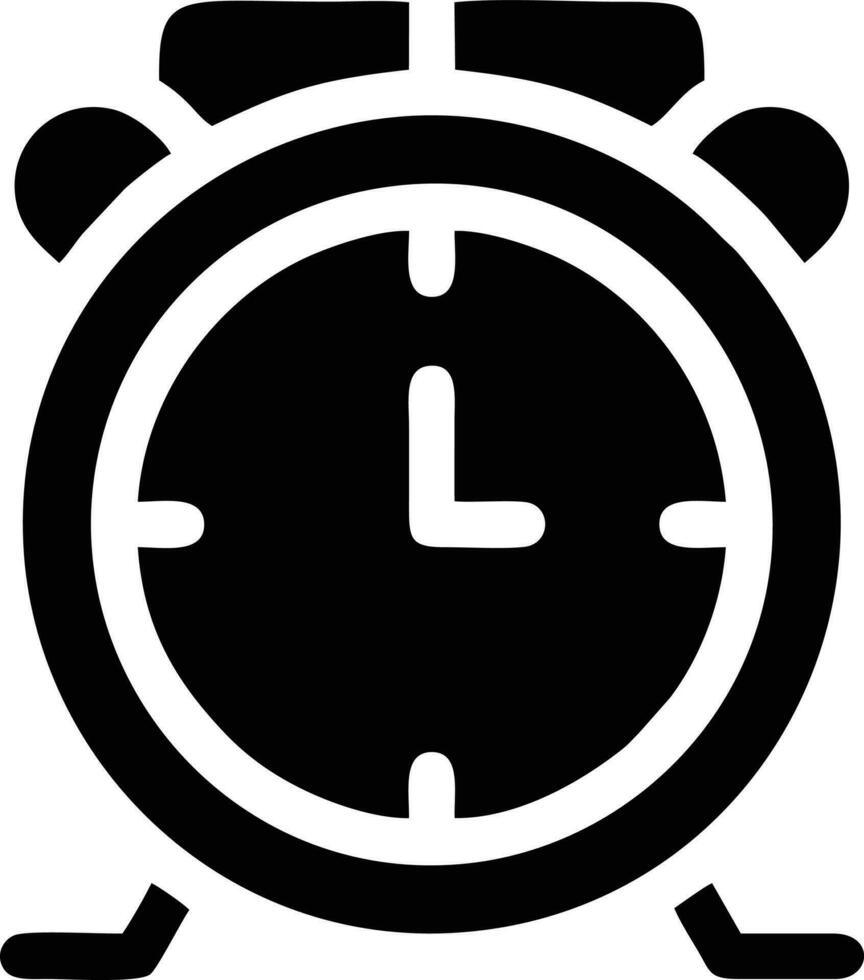 reloj icono símbolo diseño imagen. ilustración de el alarma reloj hora aislado vector imagen. eps 10