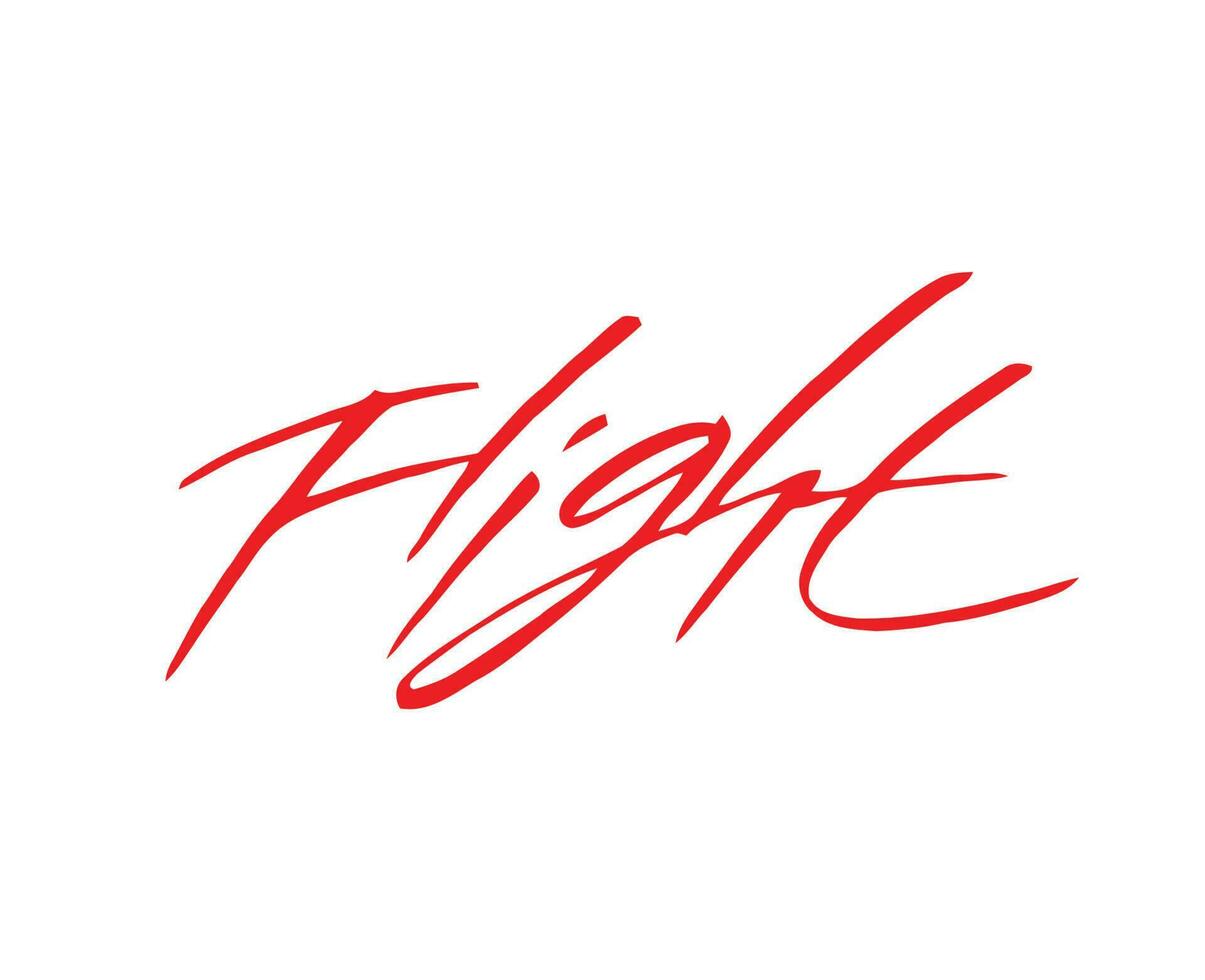 Jordan Flight Brand Logo Name Red Symbol Design Clothes Sportwear Vector Illustration