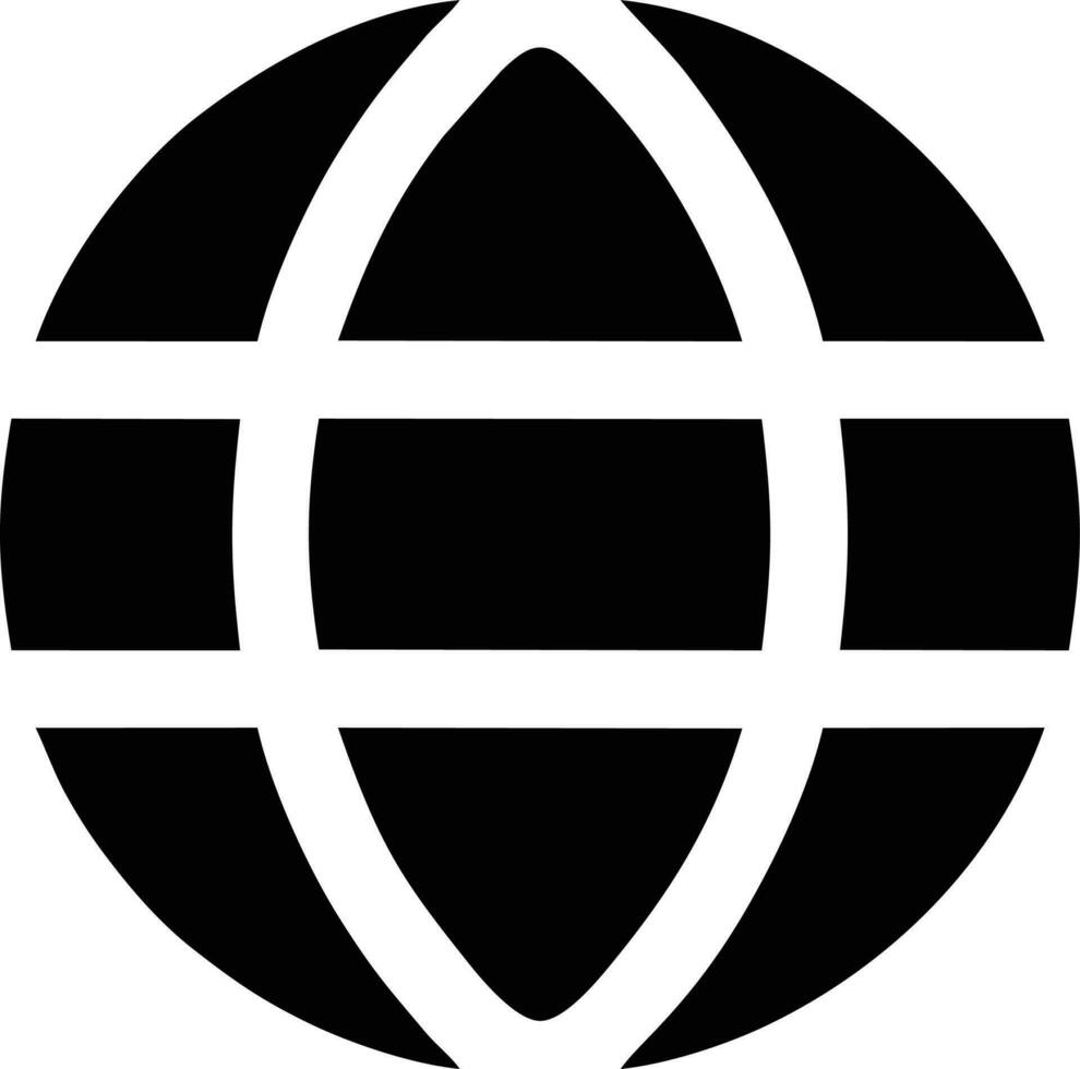globo planeta tierra icono símbolo vector imagen