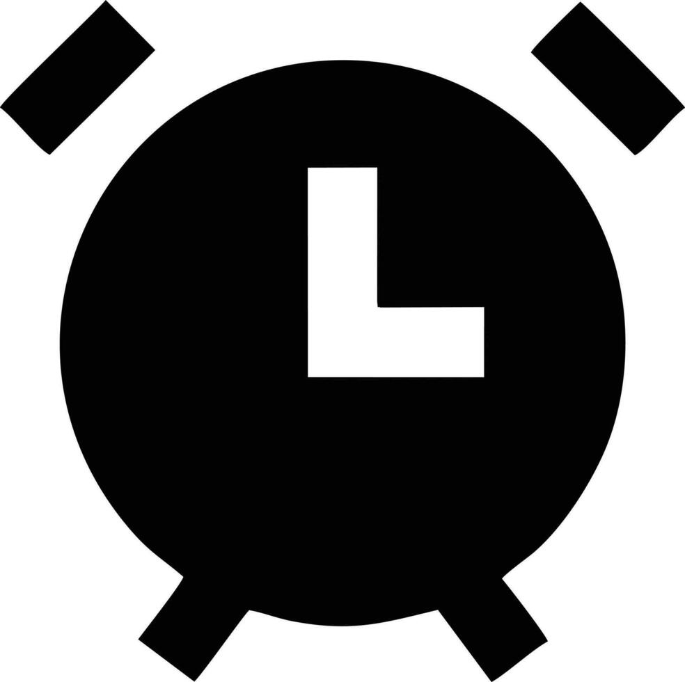 Clock icon symbol design image. Illustration of the alarm watch time isolated vector image. EPS 10