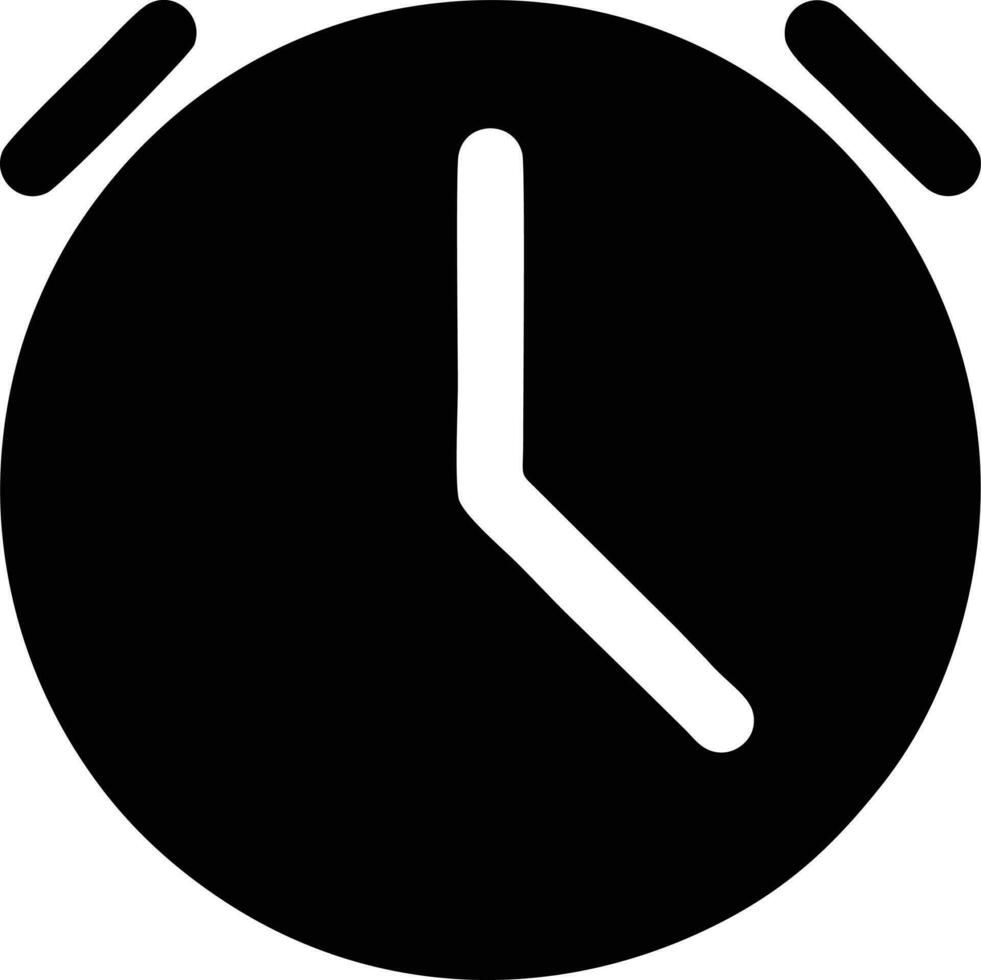 Clock icon symbol design image. Illustration of the alarm watch time isolated vector image. EPS 10