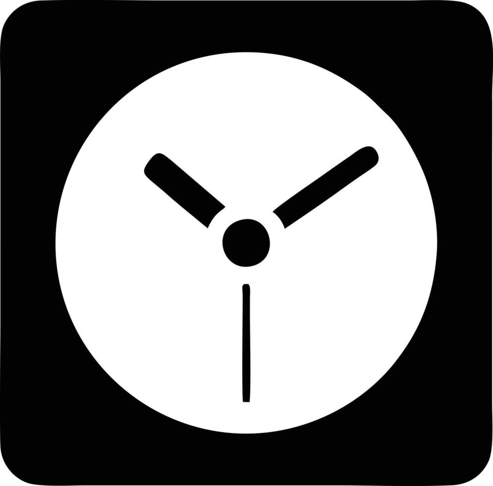Clock icon symbol design image. Illustration of the alarm watch time isolated vector image. EPS 10