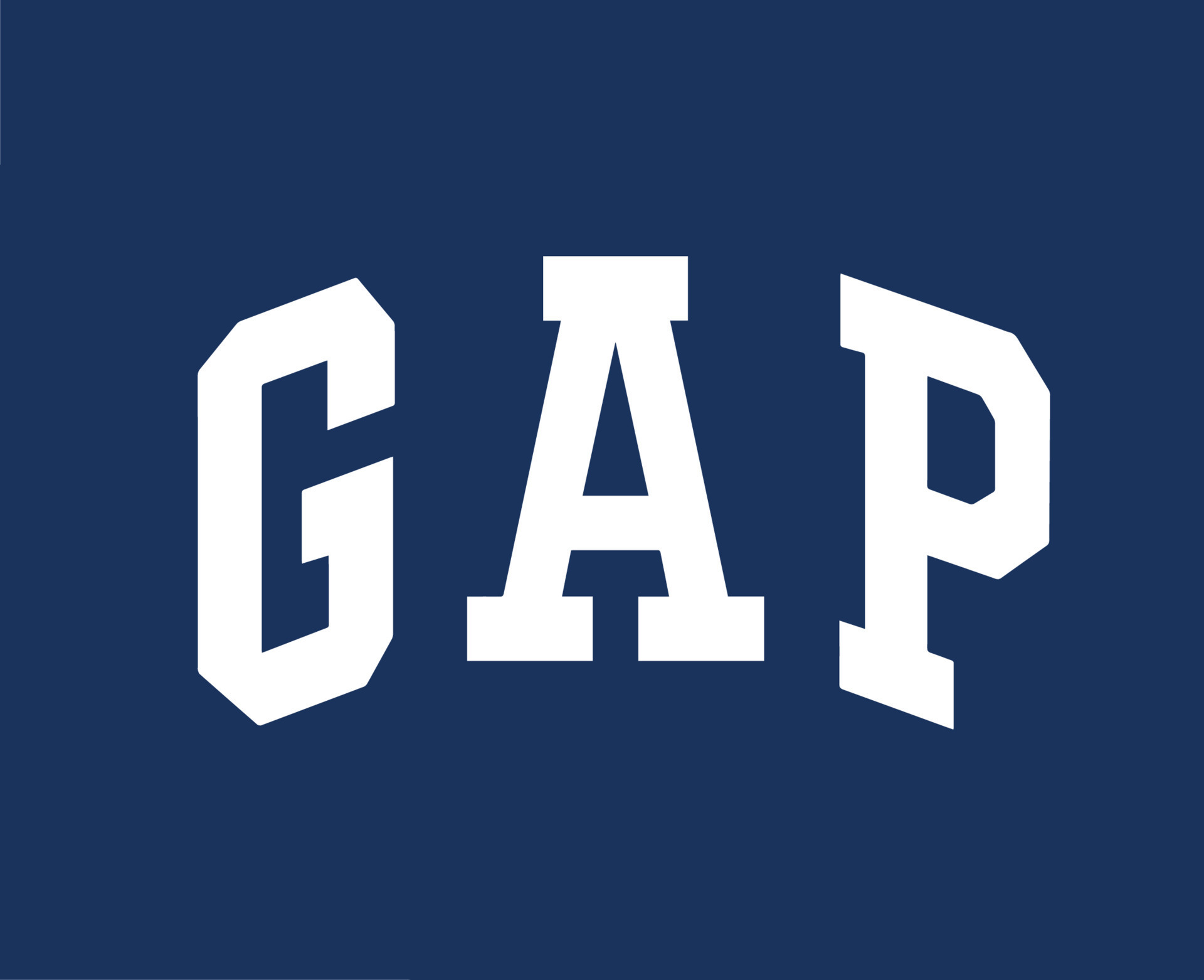 Gap Logo Brand Symbol White Design Clothes Fashion Vector Illustration ...