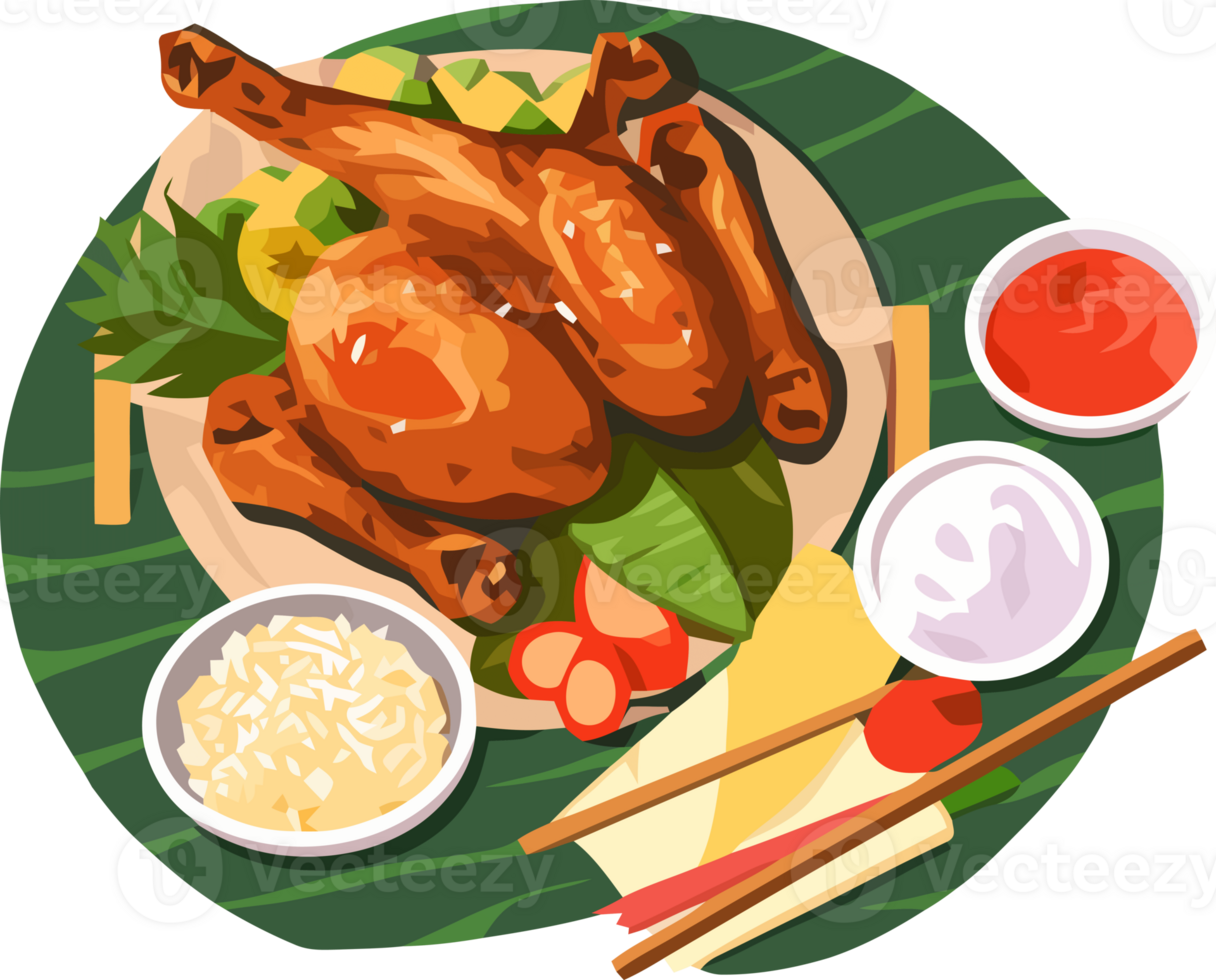 inasales n / A manok ilustración, es un único filipino A la parrilla pollo plato png