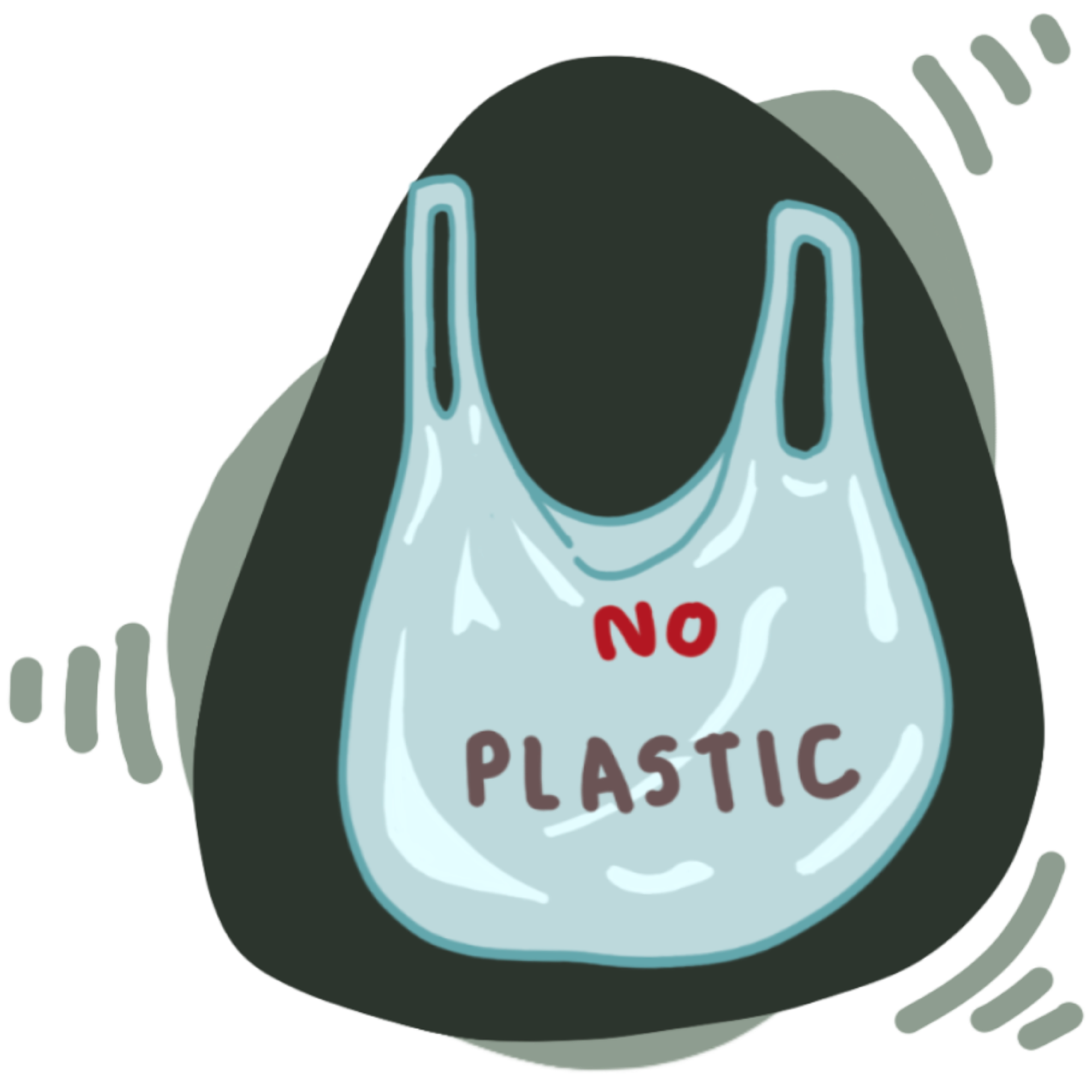 plastic bag pollution environmental protection vinyl disposable eco bag