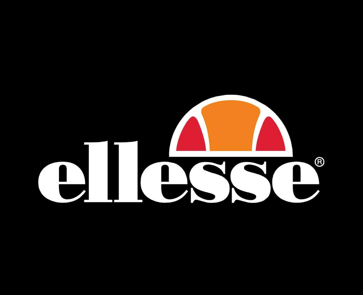 Ellesse Logo Brand Symbol Design Clothes Fashion Vector Illustration ...