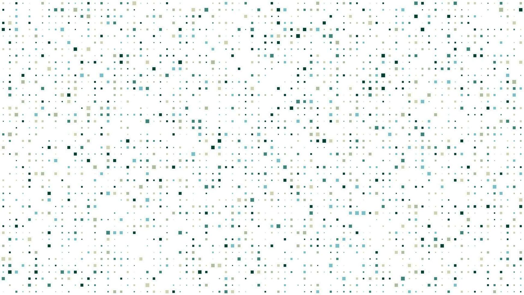 Abstract geometric background of squares. Multicolor pixel background with empty space. Vector illustration.