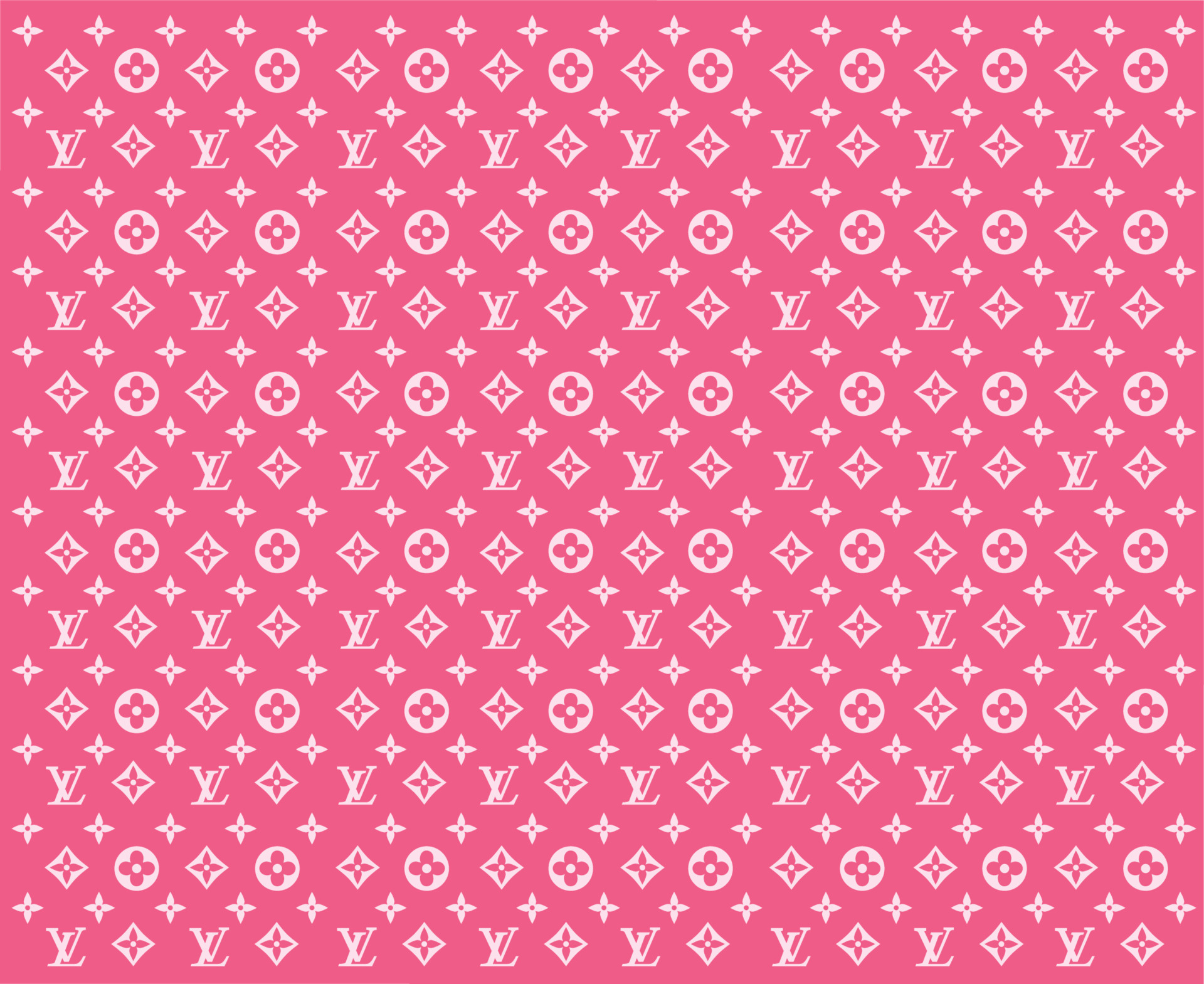 Louis Vuitton Logo Pink Background Brand Symbol Design Clothes
