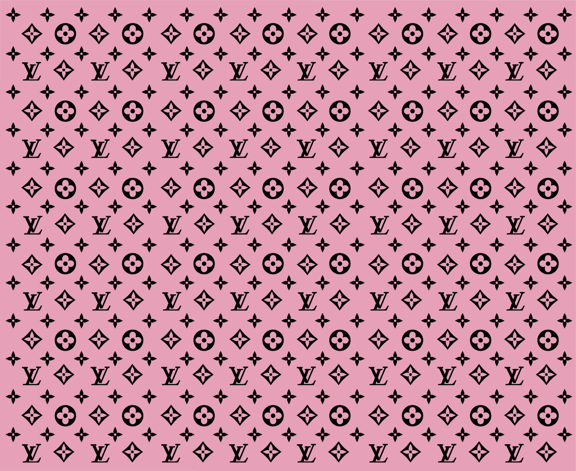 pink louis vuitton pattern