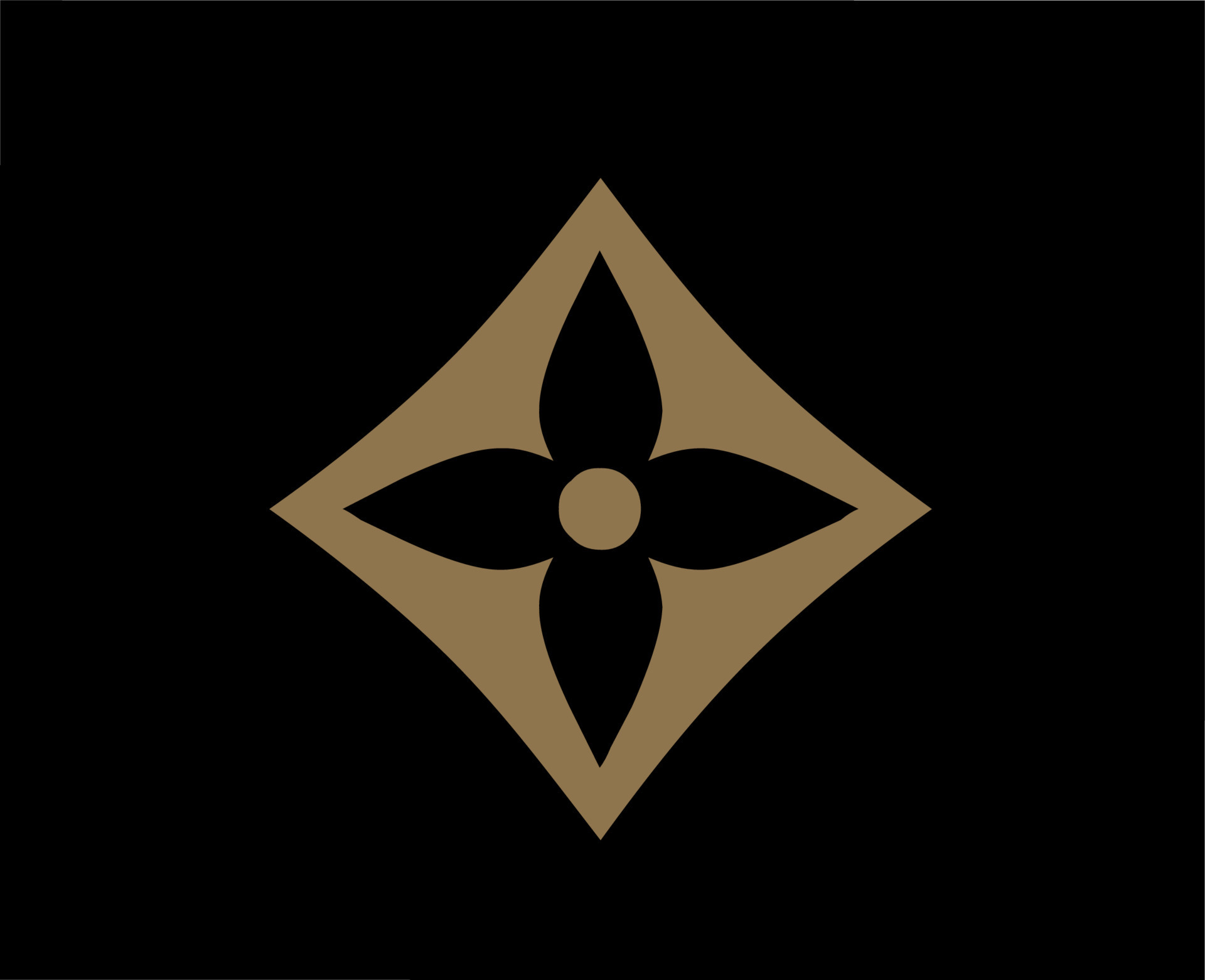 Louis Vuitton Logo Brand Fashion Brown Design Symbol Clothes Vector