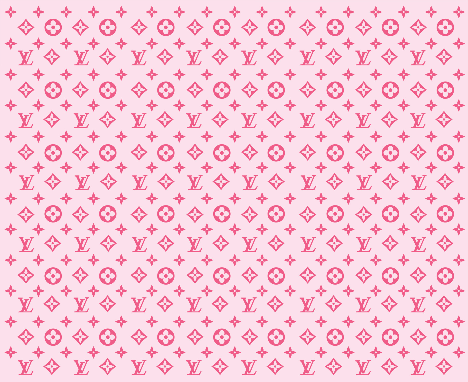 Louis Vuitton Brand Logo Pink Background Symbol Design Clothes