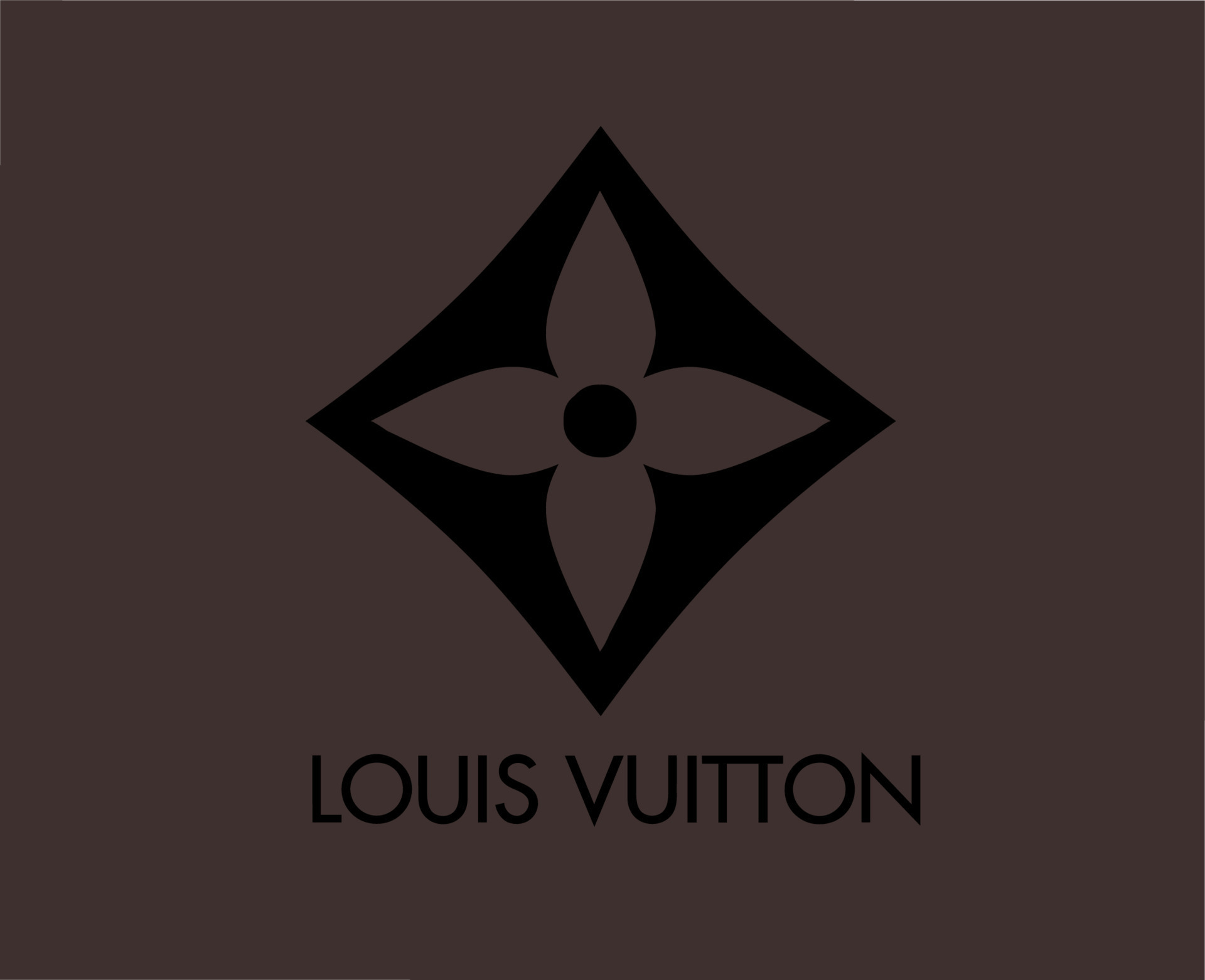 Louis Vuitton Brand Logo Fashion Black Design Symbol Clothes