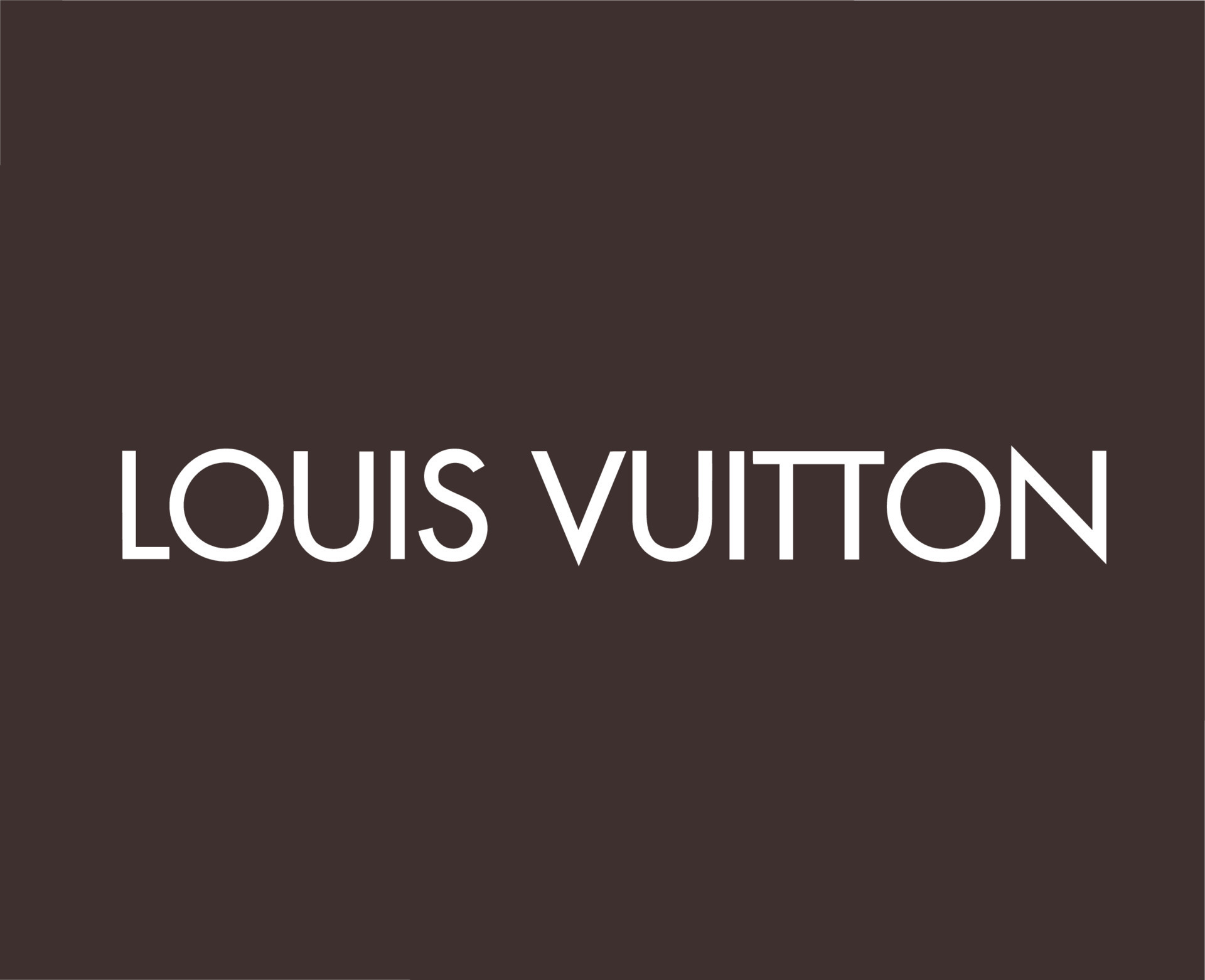 Louis Vuitton Logo Brand With Name Black Symbol Design Clothes Fashion  Vector Illustration With Brown Background 23871180 Vector Art at Vecteezy