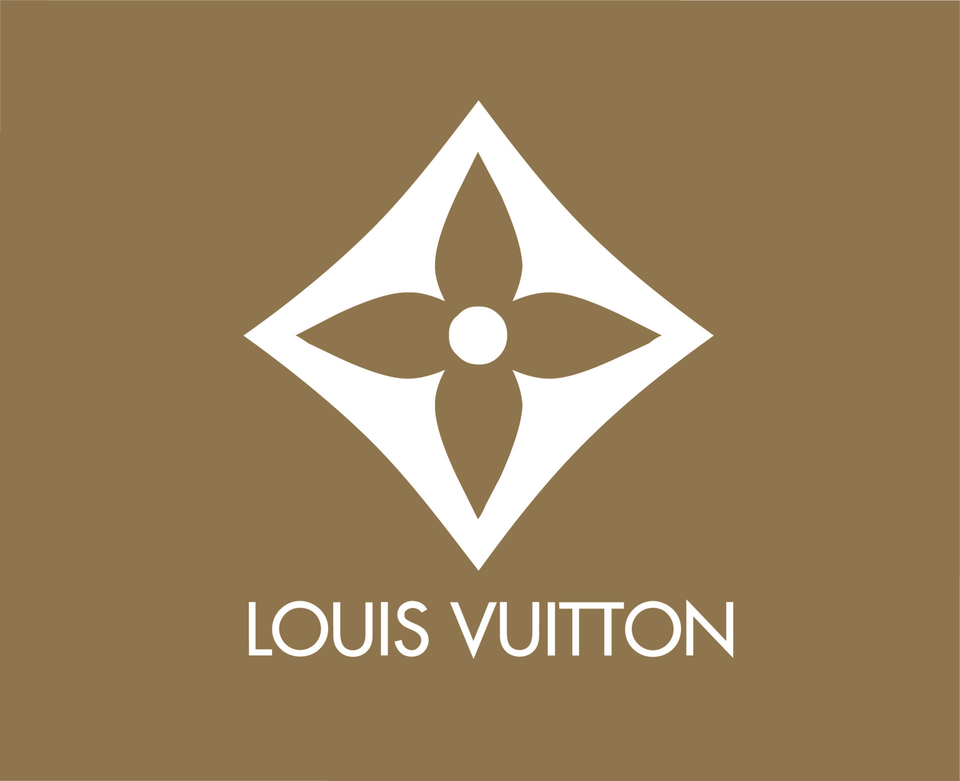 Louis Vuitton Background Brand Logo Brown Symbol Design Clothes