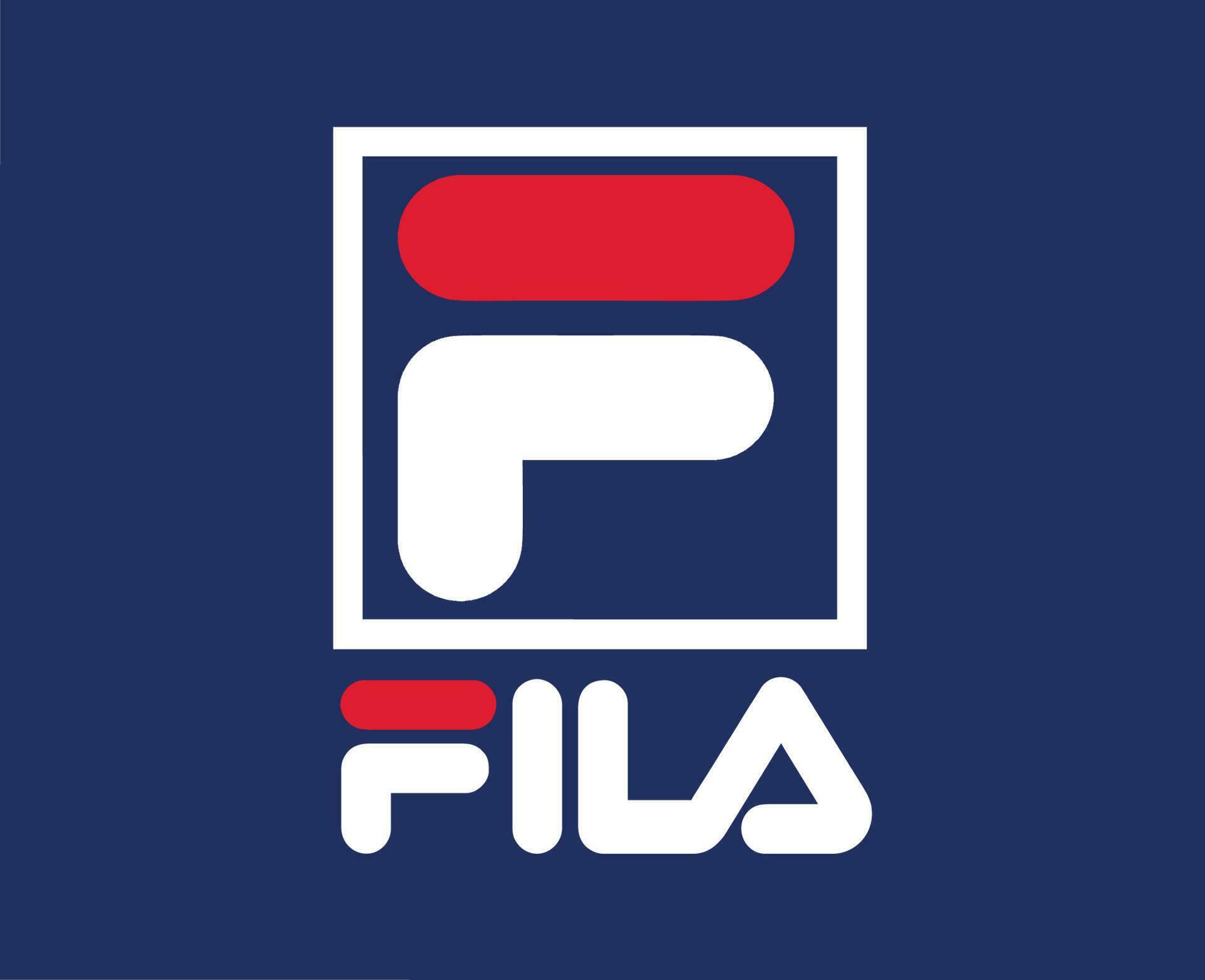 Fila Brand Logo Clothes Symbol With Name Design Fashion Vector ...