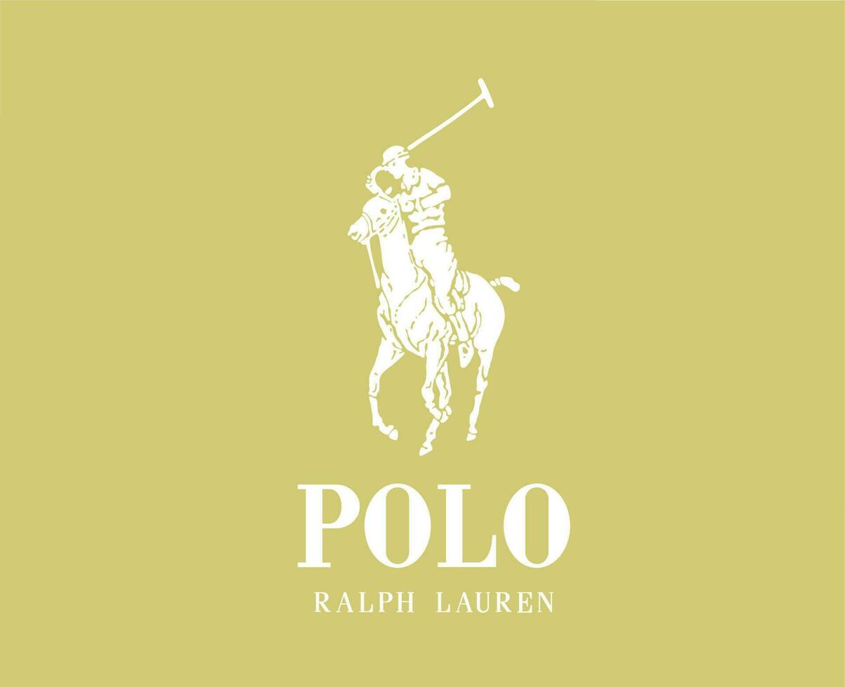 Polo Ralph Lauren Brand Logo White Symbol Clothes Design Icon Abstract ...