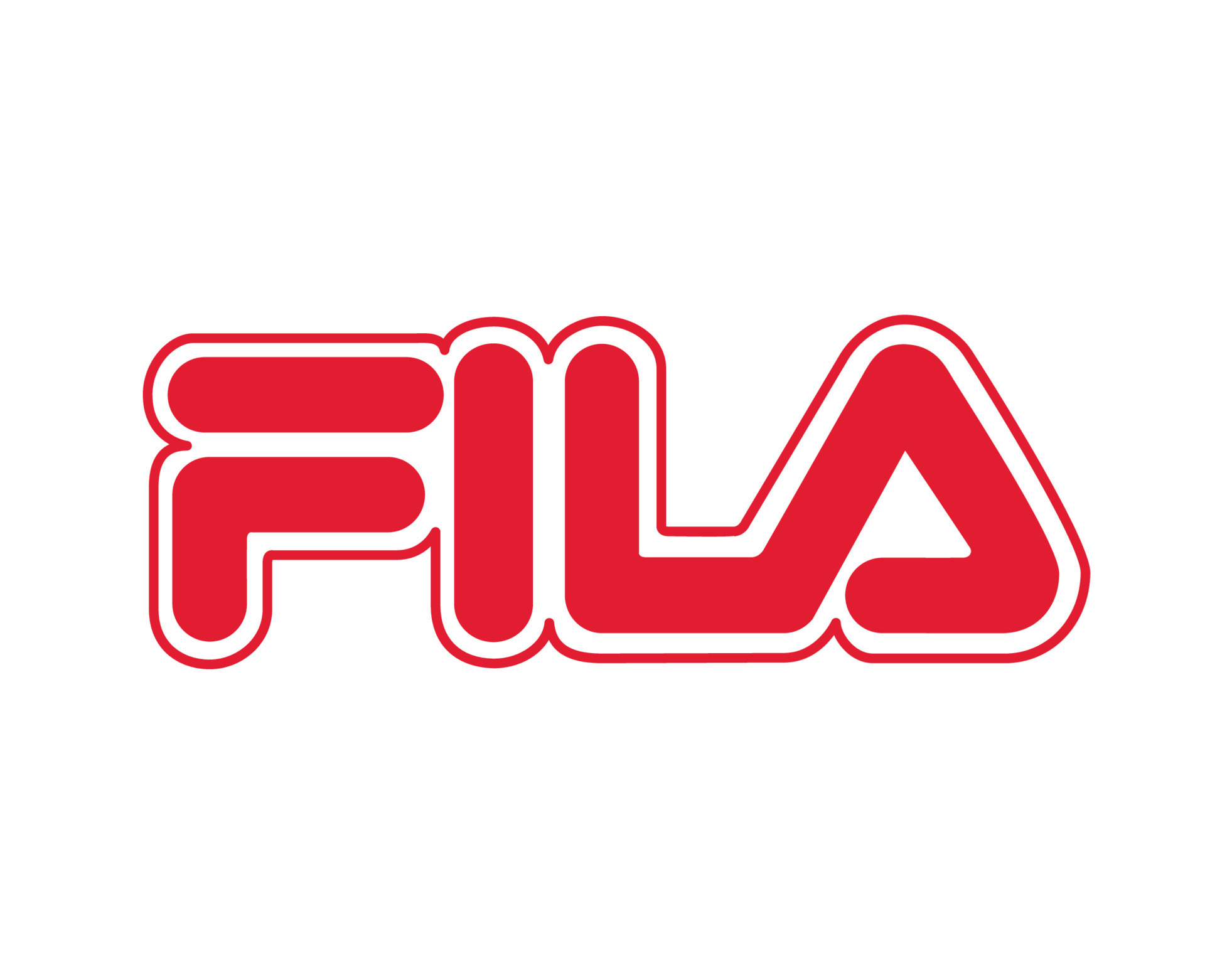 Fila Logo Brand Clothes Symbol Name Red Design Fashion Vector Illustration  23871767 Vector Art at Vecteezy