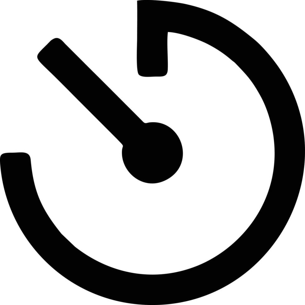 Clock icon symbol design image. Illustration of the alarm watch time isolated vector image. EPS 10