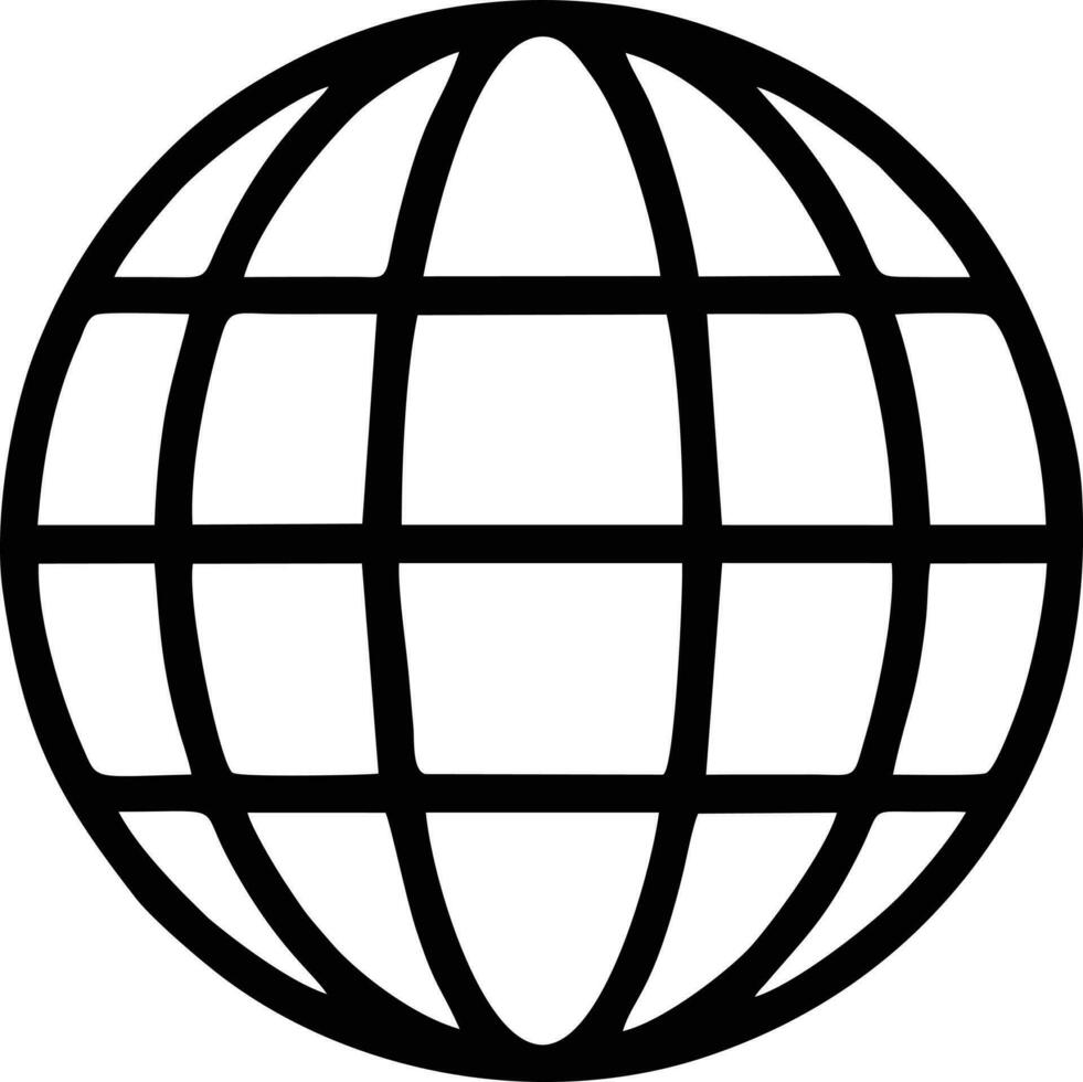 Globe planet earth icon symbol vector image