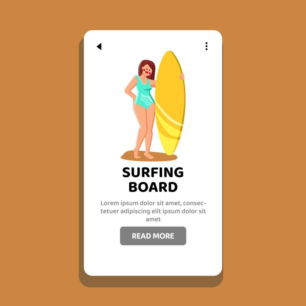 surfing board vector