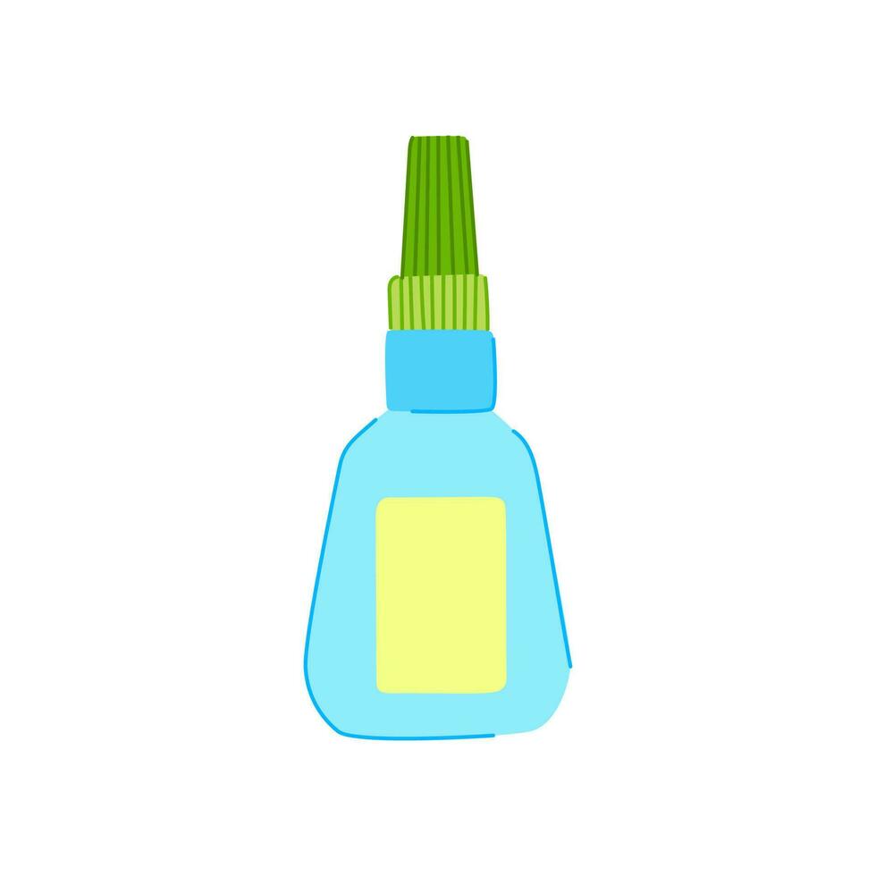 repair glue bottle cartoon vector illustration