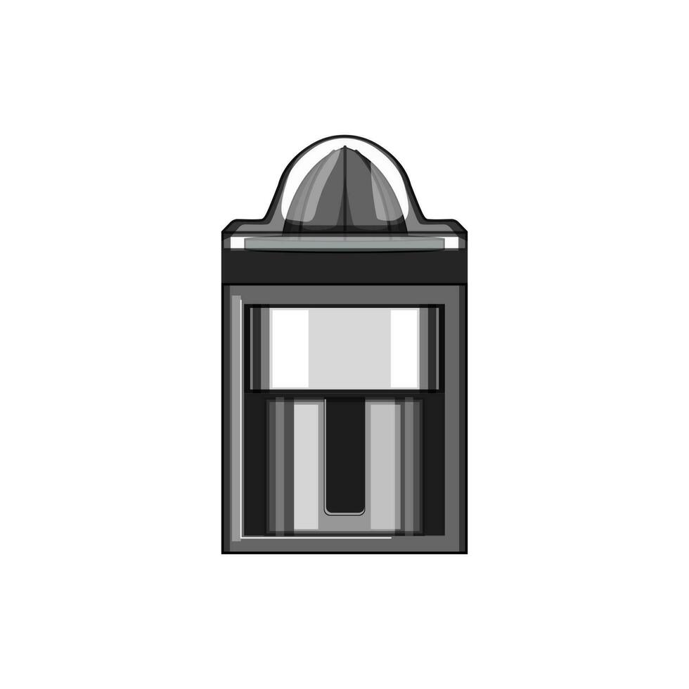 machine juicer kitchen cartoon vector illustration