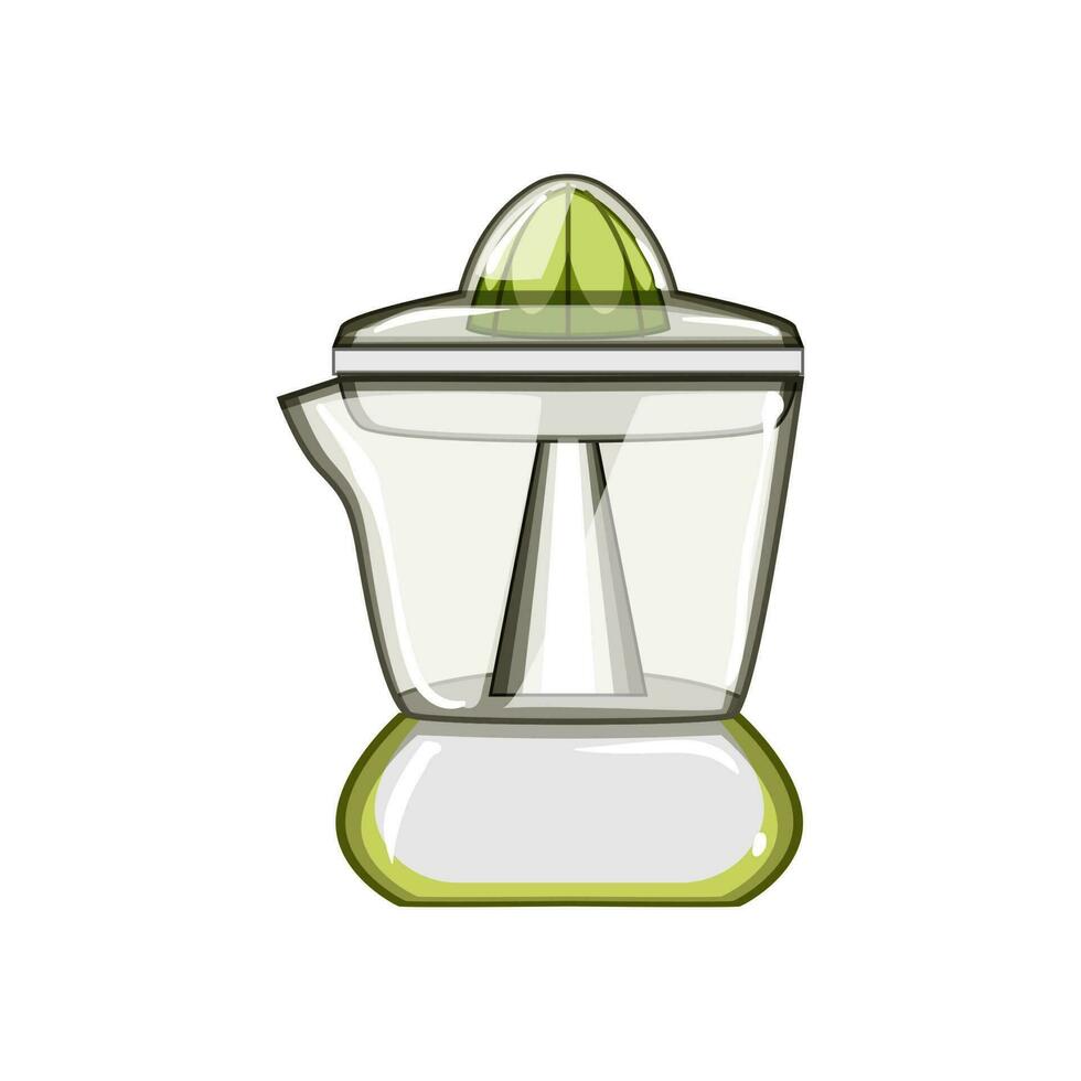 food juicer kitchen cartoon vector illustration