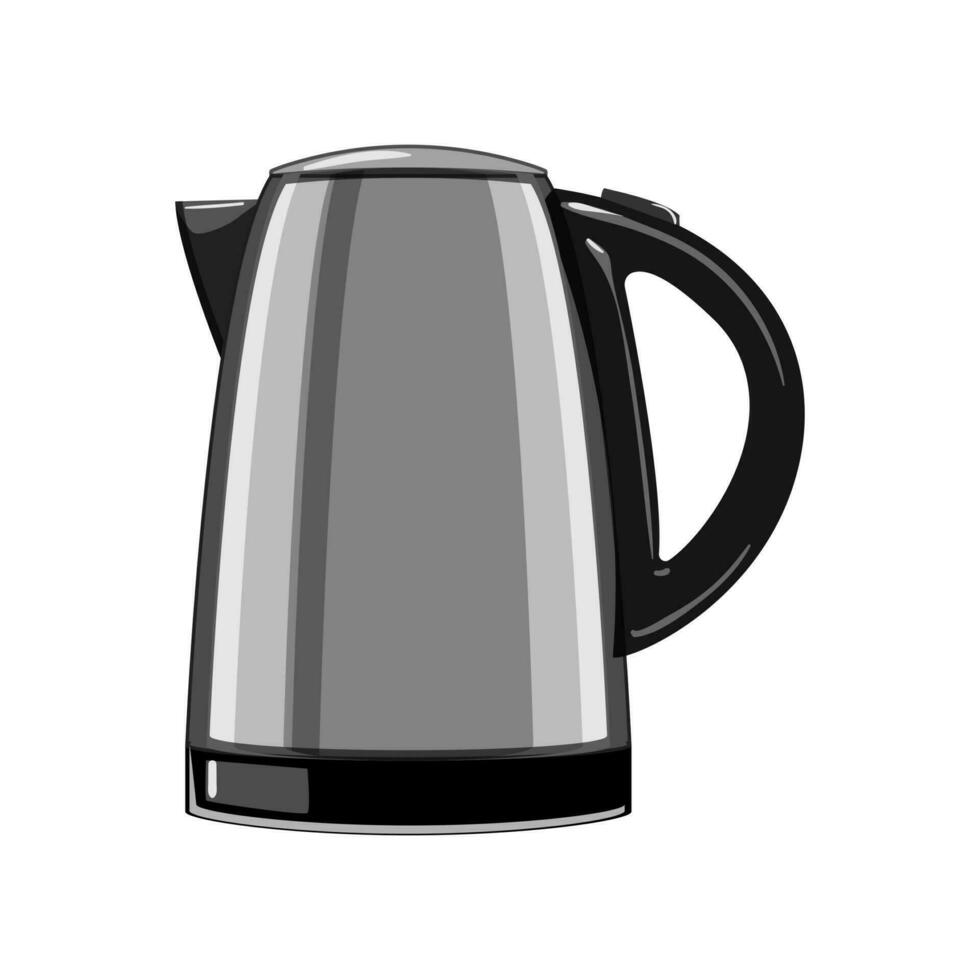 domestic electric kettle cartoon vector illustration