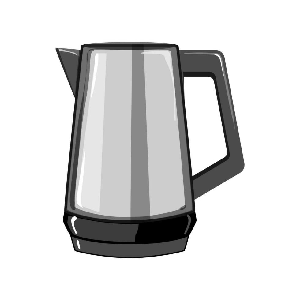 water electric kettle cartoon vector illustration