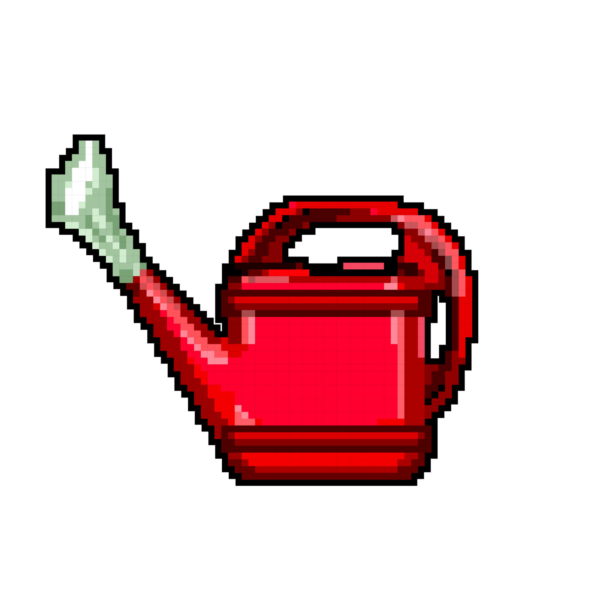 agriculture watering can game pixel art vector illustration 23873112