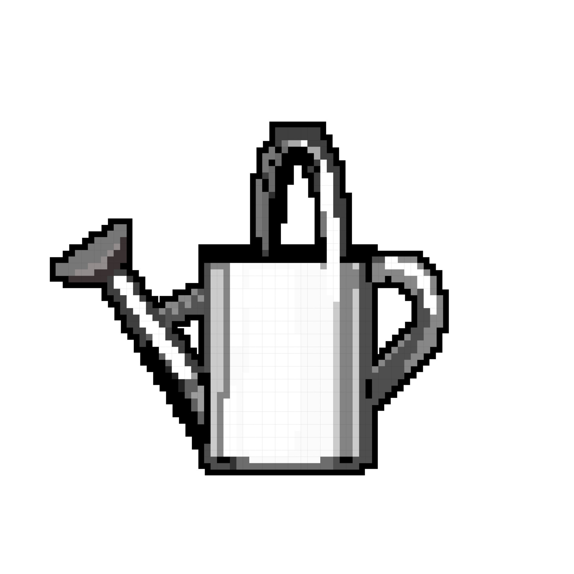 metal watering can game pixel art vector illustration 23873128 Vector