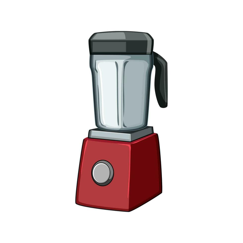 juice blender kitchen cartoon vector illustration