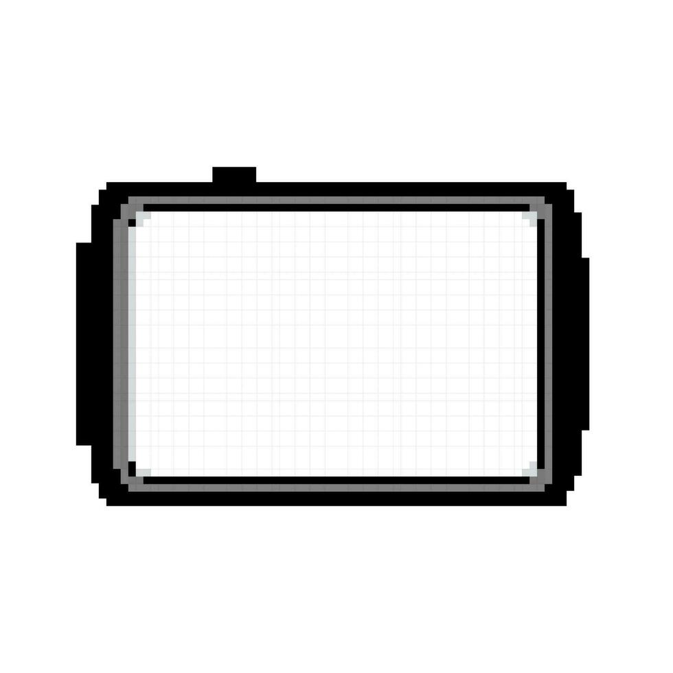 marker whiteboard school game pixel art vector illustration