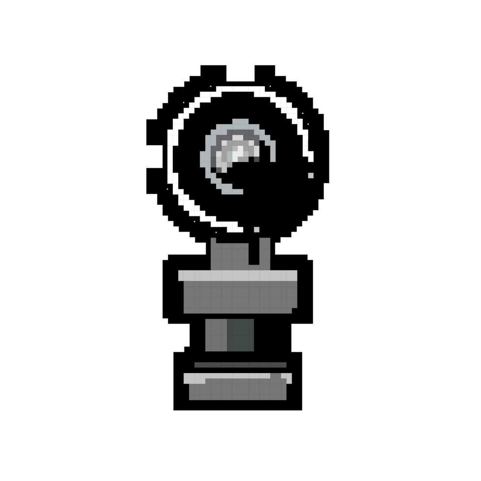cam web camera game pixel art vector illustration