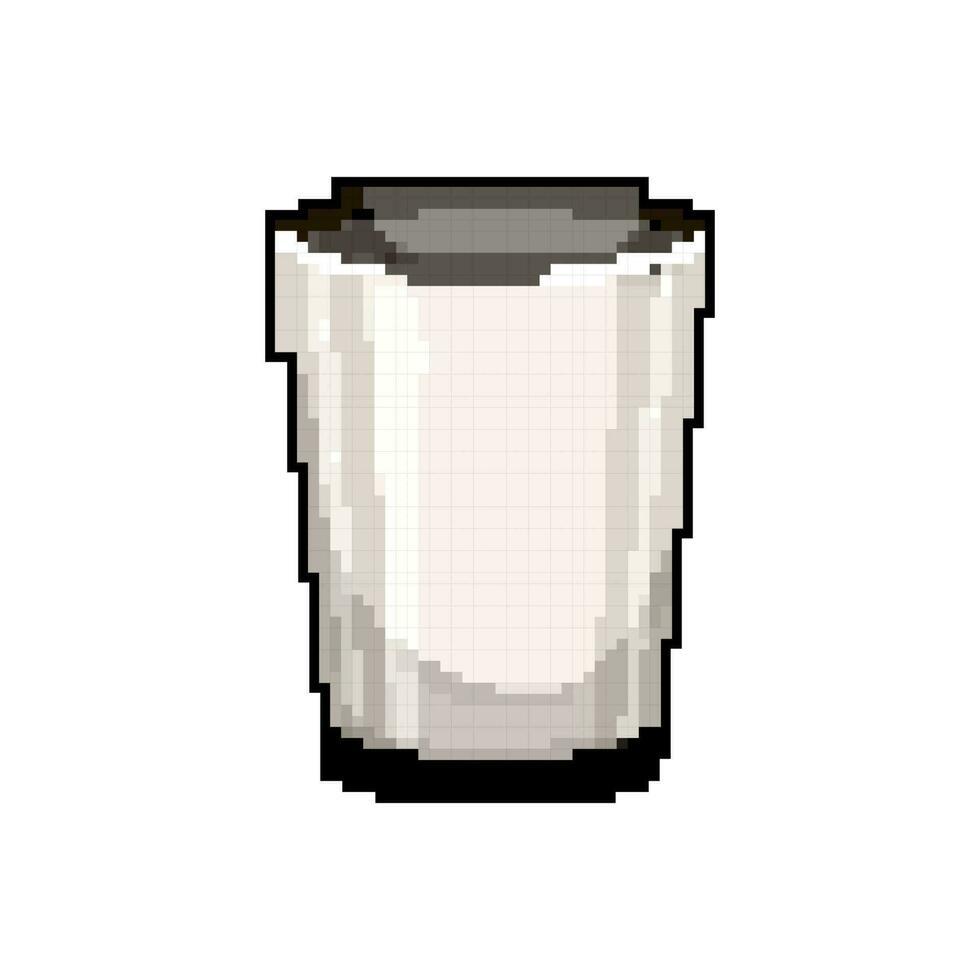 recycle trash bin garbage game pixel art vector illustration
