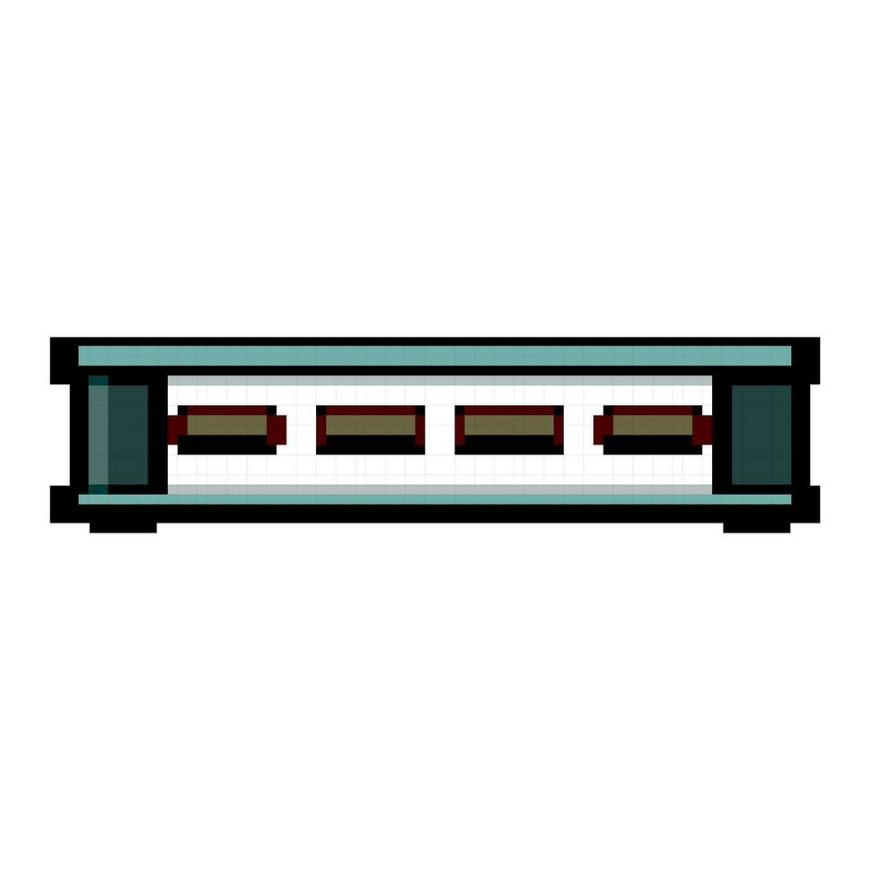 conexión USB cubo juego píxel Arte vector ilustración