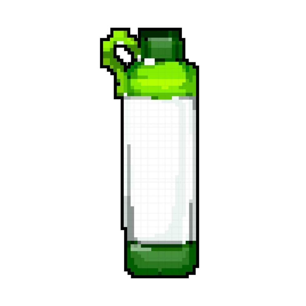 whey protein shaker game pixel art vector illustration
