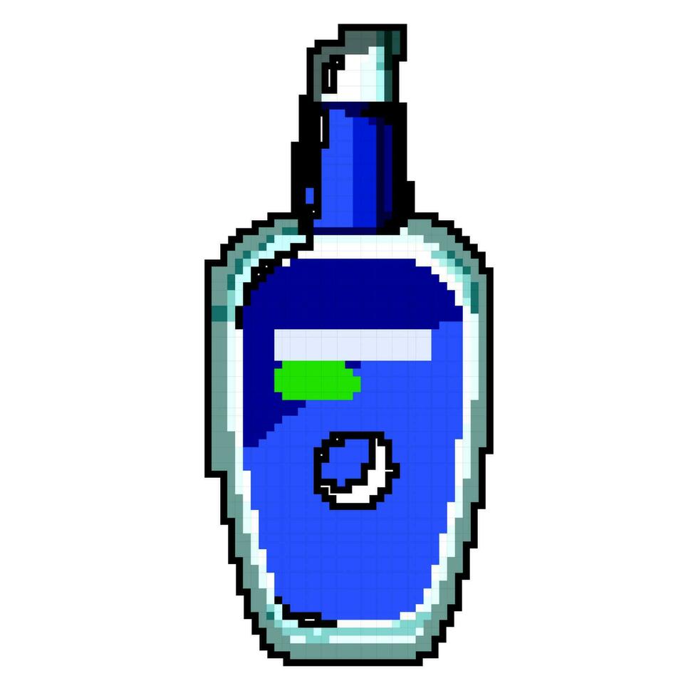 care night cream game pixel art vector illustration