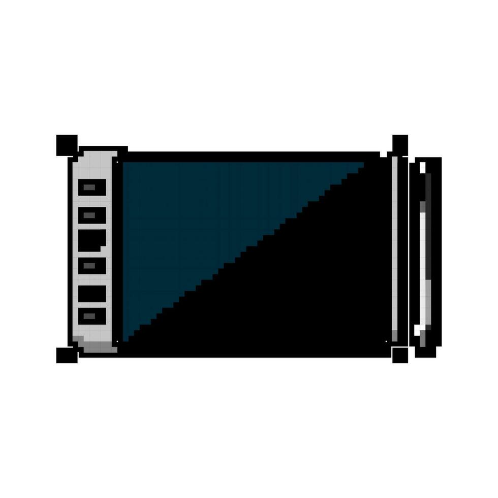 tablet pen display game pixel art vector illustration