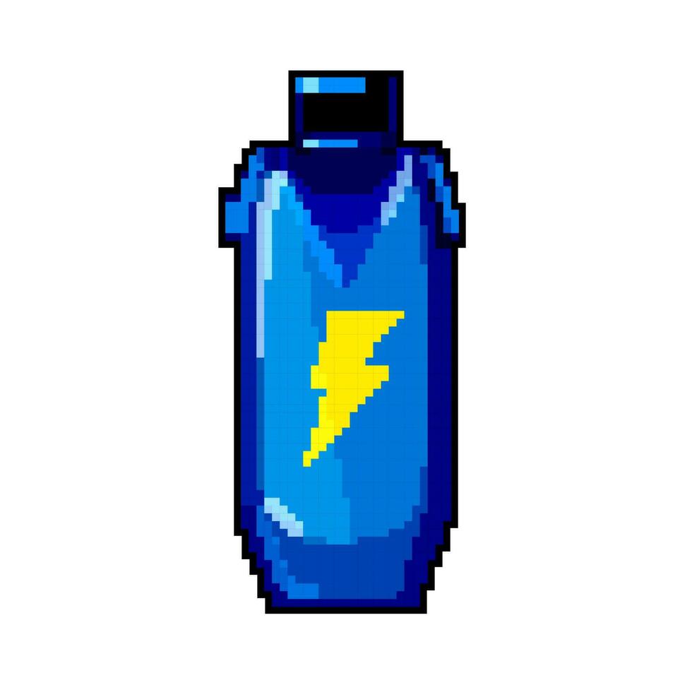 body nutrition sport game pixel art vector illustration