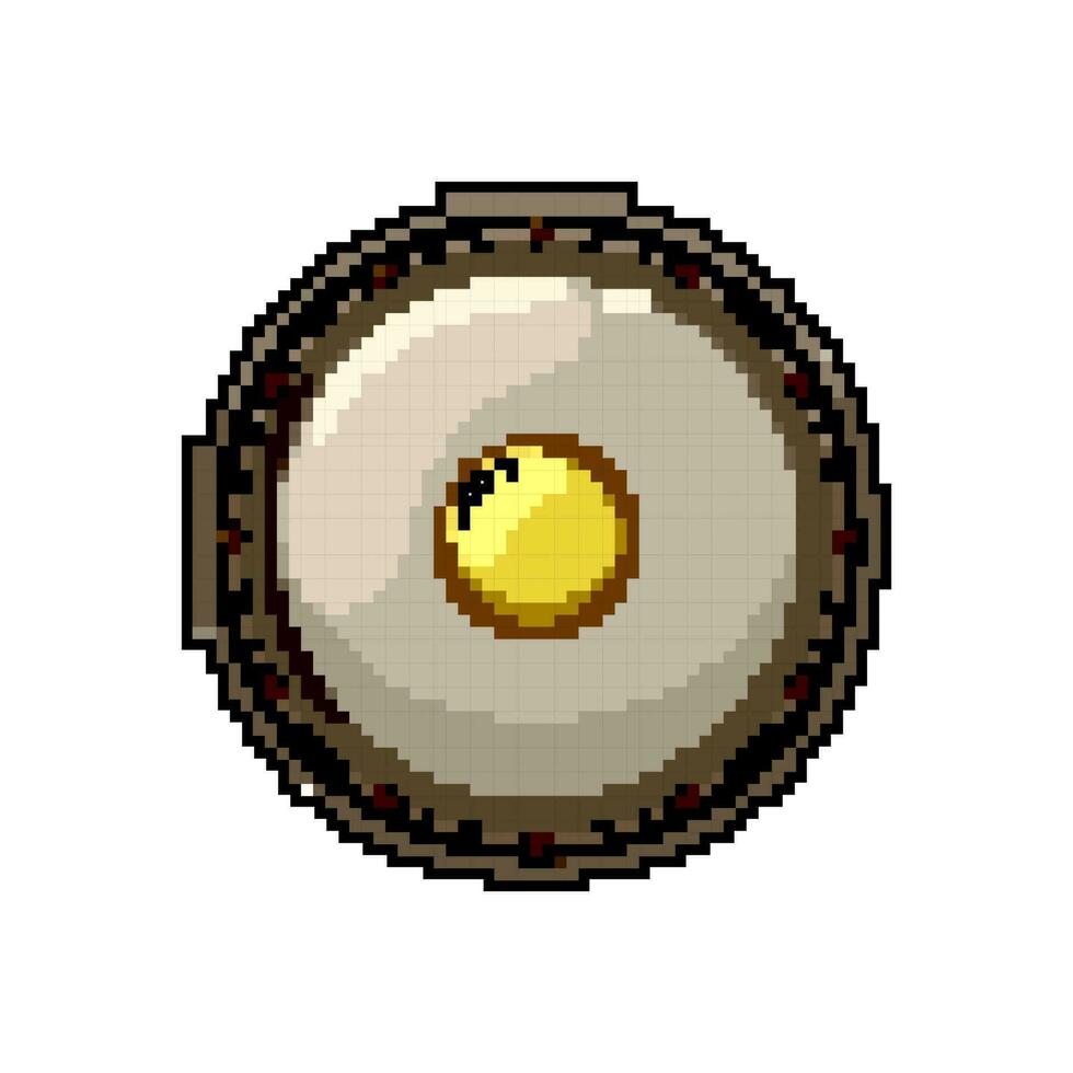 emblem medieval shield game pixel art vector illustration